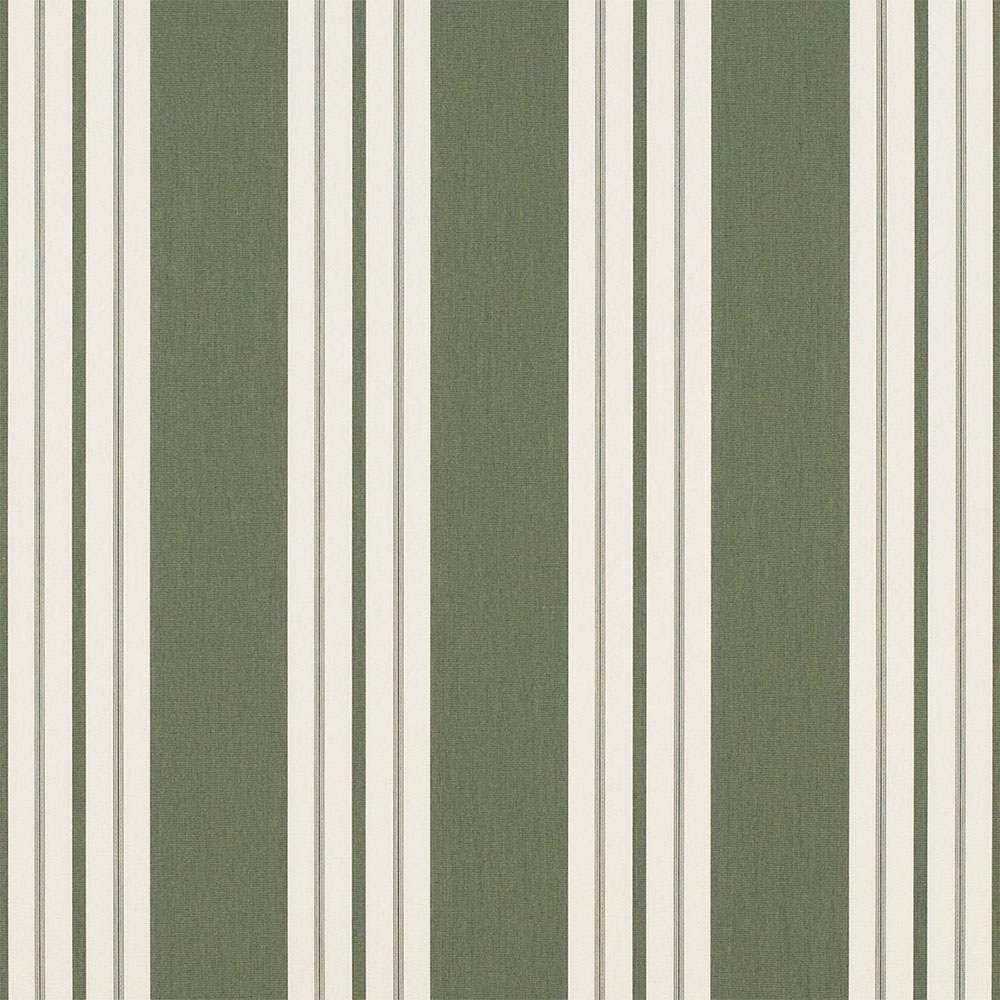 Sample of Sunbrella Fern Classic 4955-0000 46-Inch Stripes Awning / Shade Fabric