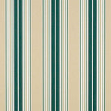 Sample of Sunbrella Forest / Beige / Natural / Sage Fancy 4932-0000 46-Inch Stripes Awning / Shade Fabric
