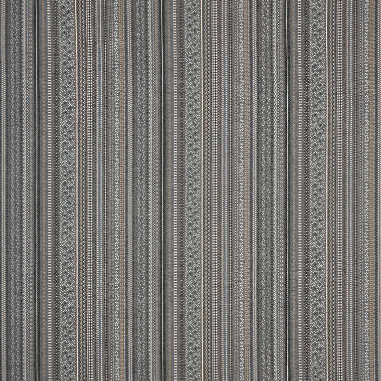 Sample of Sunbrella Former Charcoal 44390-0003 Upholstery Fabric