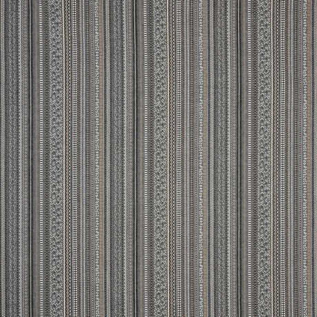 Sample of Sunbrella Former Charcoal 44390-0003 Upholstery Fabric