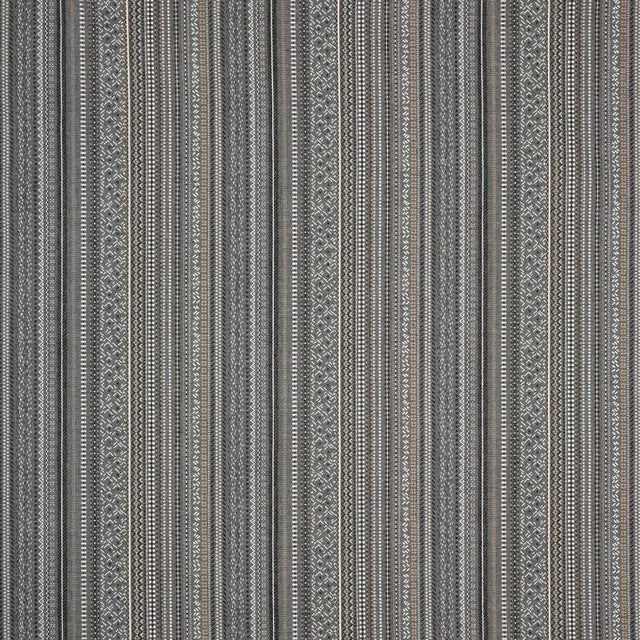 Sample of Sunbrella Former Charcoal 44390-0003 Upholstery Fabric