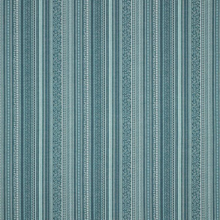 Sample of Sunbrella Former Lagoon 44390-0005 Upholstery Fabric