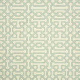 Sample of Sunbrella Fretwork Mist 45991-0000 Elements Collection Upholstery Fabric