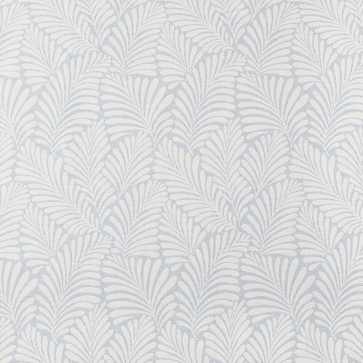 Sample of Sunbrella Frond Sky 146472-0003 Upholstery Fabric
