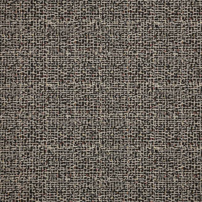 Sample of Sunbrella Highlander Raven 305672 - 0002 Retweed Collection Upholstery Fabric