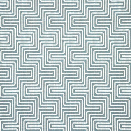 Sample of Sunbrella Key Figure Twilight 145868-0005 Upholstery Fabric