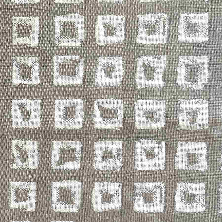 Sample of Sunbrella Kindle Silk 145666-0002 Fusion Collection - Reversible Upholstery Fabric (Dark Side)
