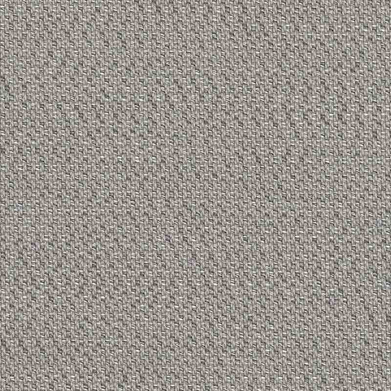 Sample of Sunbrella Lopi Silver LOP R015 140 European Collection Upholstery Fabric