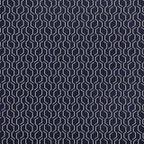 Sample of Sunbrella Makers Collection Adaptation Indigo 69010-0004 Upholstery Fabric