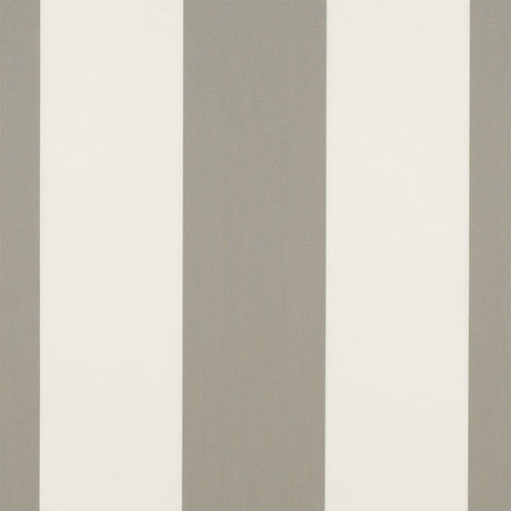 Sample of Sunbrella Manhattan Fog 4876-0000 46-Inch Stripes Awning / Shade Fabric