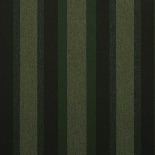 Sample of Sunbrella Marco Olive 4707-0000 46-Inch Stripes Awning / Shade Fabric