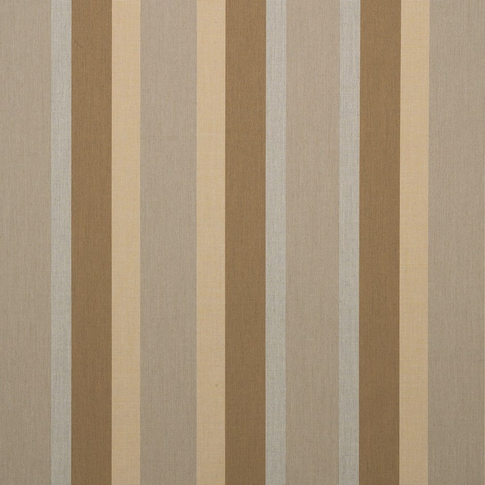 Sample of Sunbrella Marco Sandstone 4706-0000 46-Inch Stripes Awning / Shade Fabric