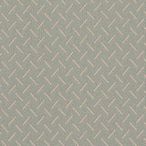 Sample of Sunbrella Maze Ozone MAZ J294 140 Marine Decorative Collection Upholstery Fabric