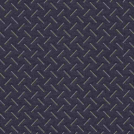 Sample of Sunbrella Maze Sideral MAZ J296 140 Marine Decorative Collection Upholstery Fabric