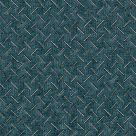 Sample of Sunbrella Maze Tide Pool MAZ J297 140 Marine Decorative Collection Upholstery Fabric