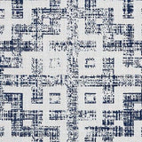 Sample of Sunbrella Merchant Indigo 47096-0001 Elements Collection Upholstery Fabric