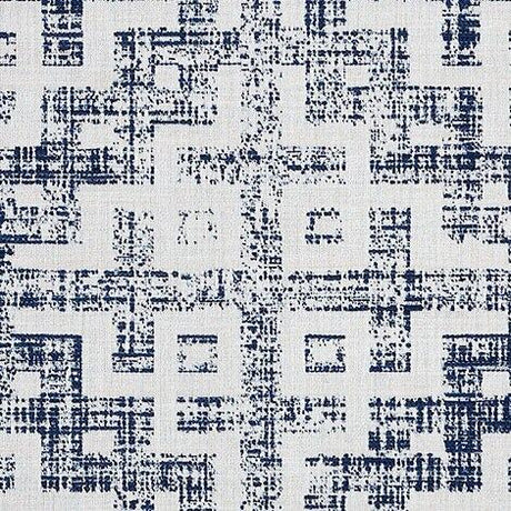 Sample of Sunbrella Merchant Indigo 47096-0001 Elements Collection Upholstery Fabric