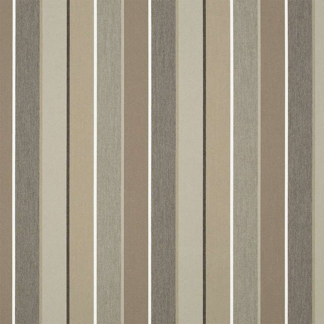 Sample of Sunbrella Milano Char 56079-0000 Elements Collection Upholstery Fabric