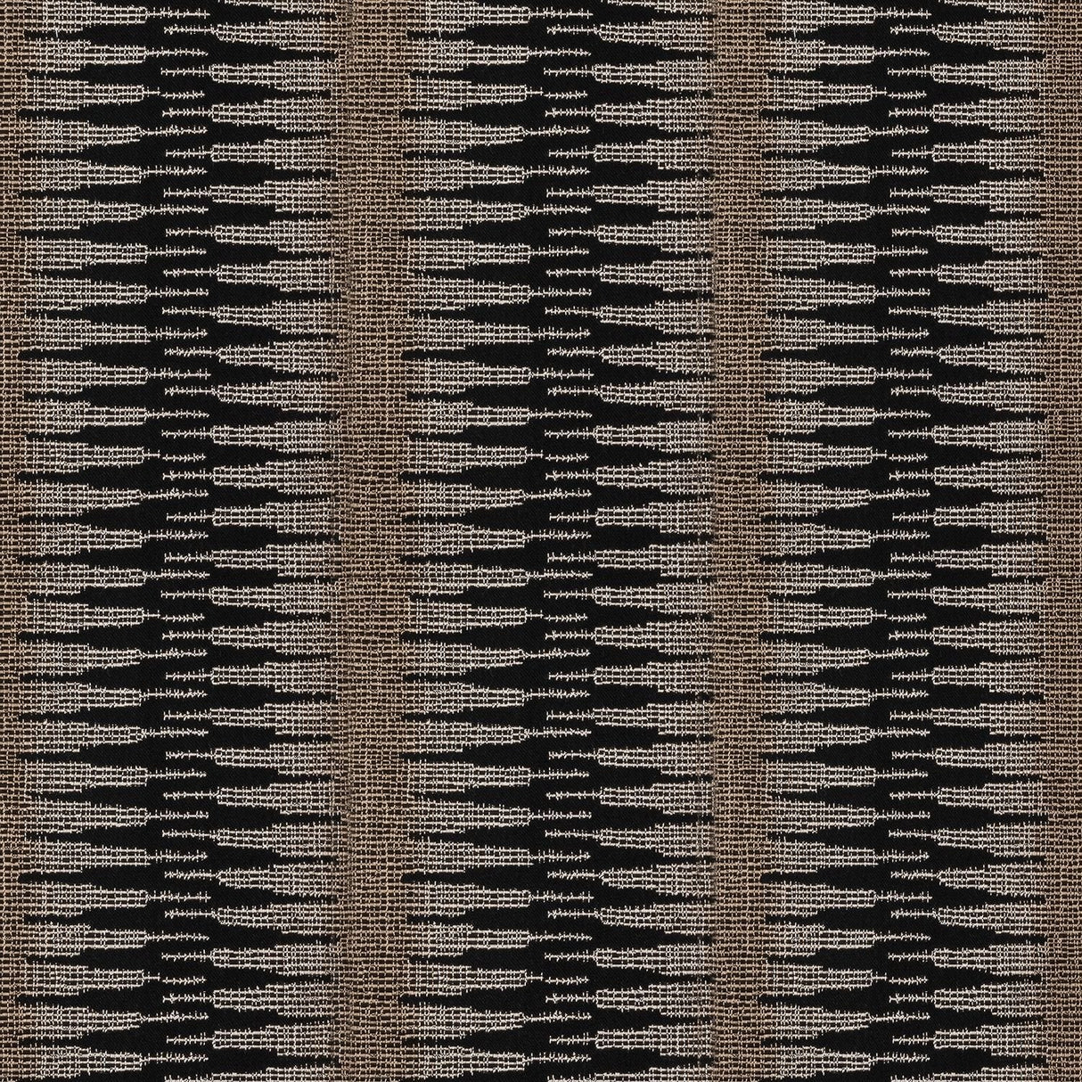 Sample of Sunbrella Ortiz Onyx 146474-0003 Upholstery Fabric