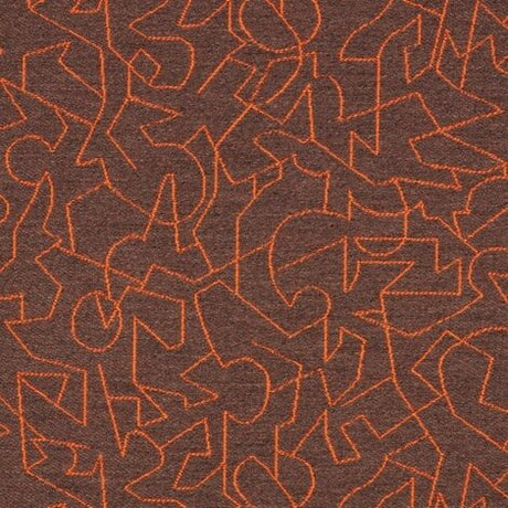 Sample of Sunbrella Overdraw Spice 87002-0005 Transcend Collection Upholstery Fabric