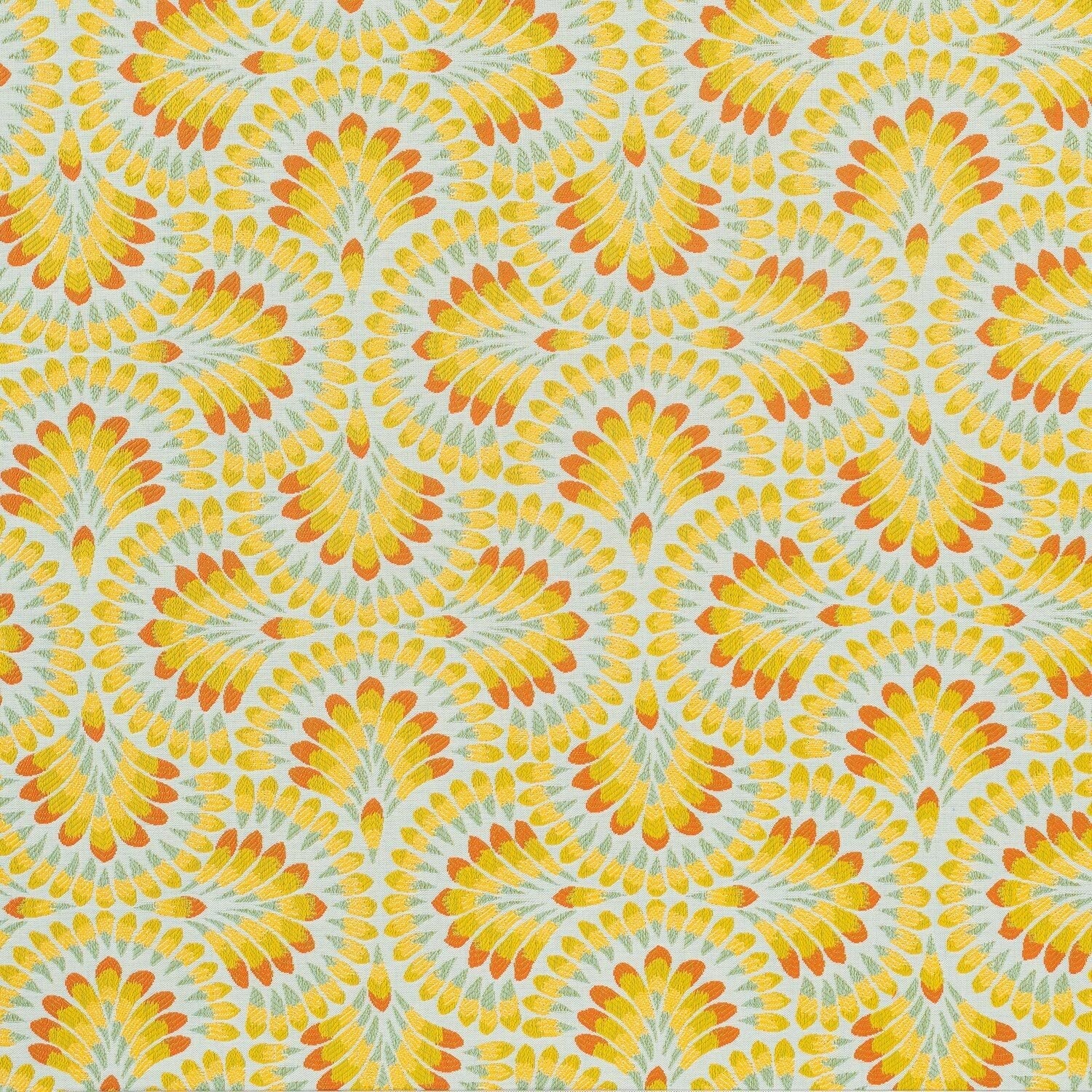 Sample of Sunbrella Plume Tropics 146274-0006 Upholstery Fabric