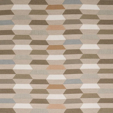 Sample of Sunbrella Precise Fawn 145602-0006 Fusion Collection Upholstery Fabric