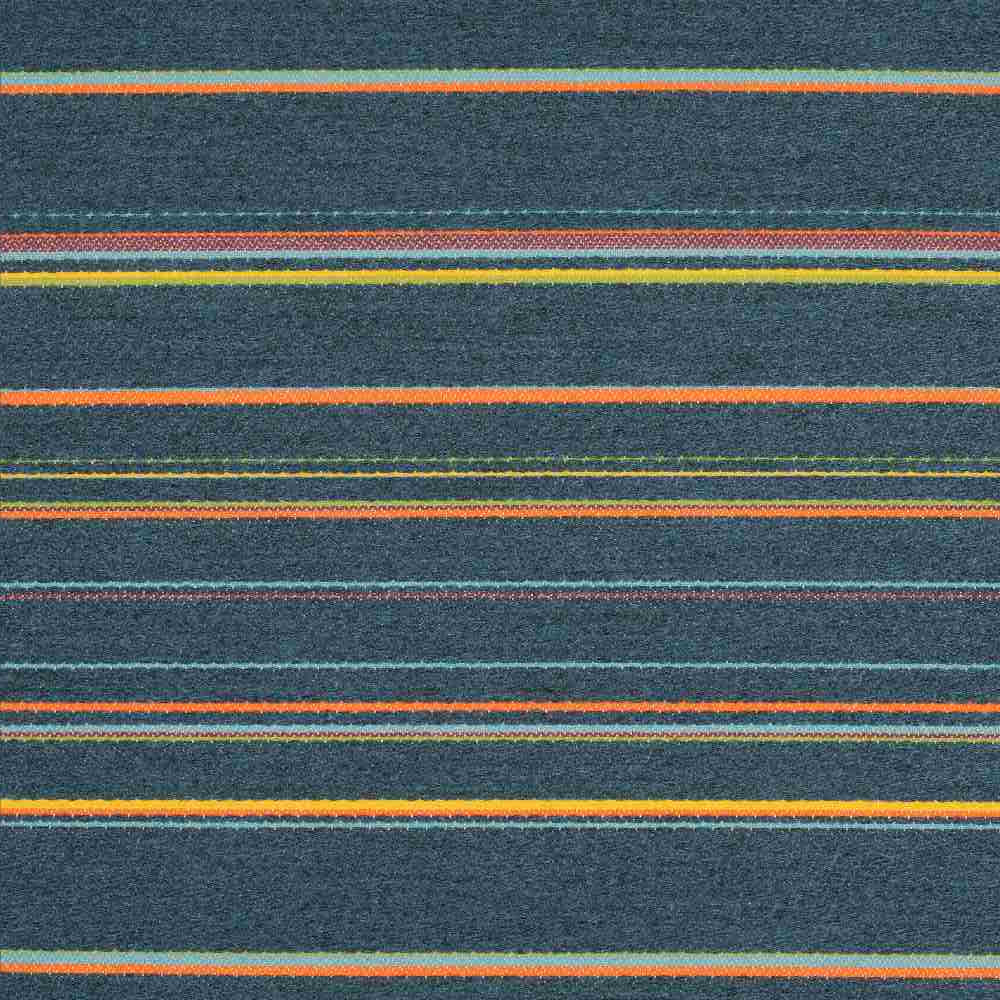 Sample of Sunbrella Prismatic Lagoon 62026-0003 Transcend Collection Upholstery Fabric