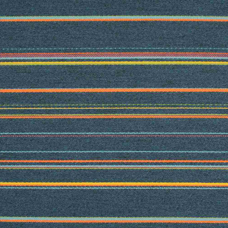 Sample of Sunbrella Prismatic Lagoon 62026-0003 Transcend Collection Upholstery Fabric