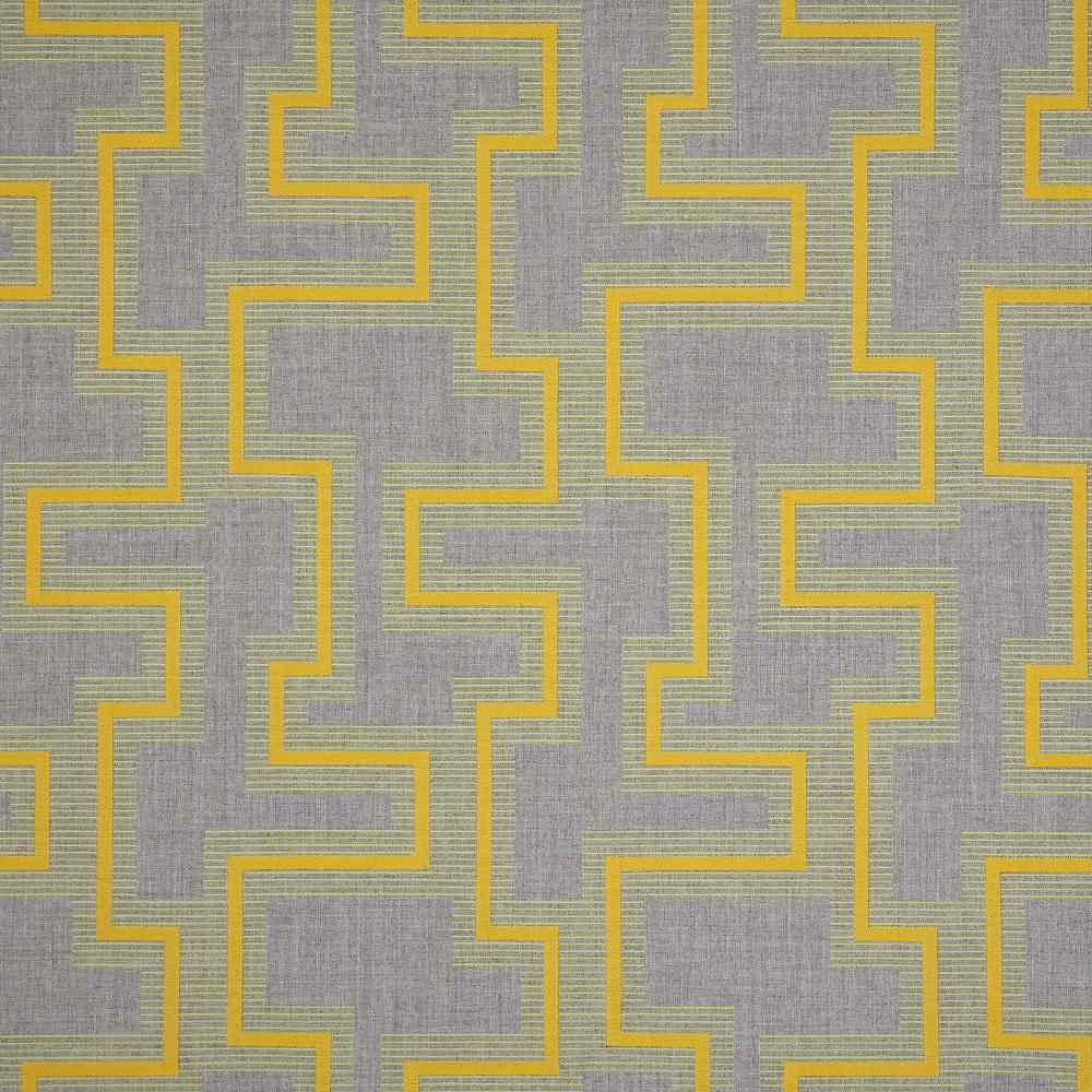 Sample of Sunbrella Resonate Citronelle 145656-0004 Dimension Collection Upholstery Fabric