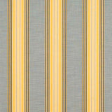 Sample of Sunbrella Rodanthe Metallic 4879-0000 46-Inch Stripes Awning / Shade Fabric