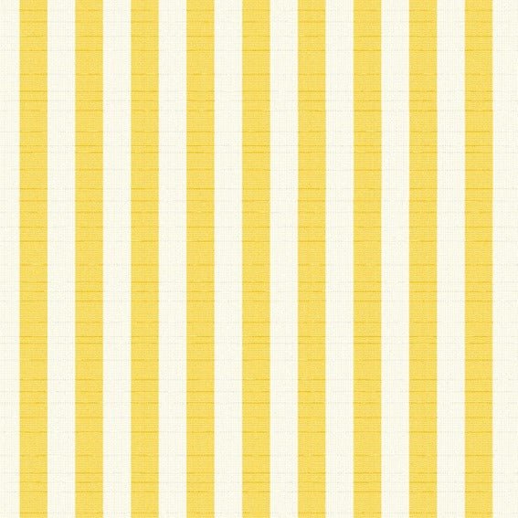 Sample of Sunbrella Sail Away Sunflower 40606-0001 Perspectives Collection Upholstery Fabric