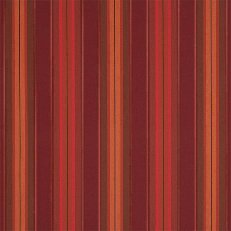 Sample of Sunbrella Saxon Chili 4885-0000 46-Inch Stripes Awning / Shade Fabric