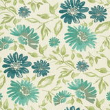 Sample of Sunbrella Violetta Baltic 45760-0002 Elements Collection Upholstery Fabric