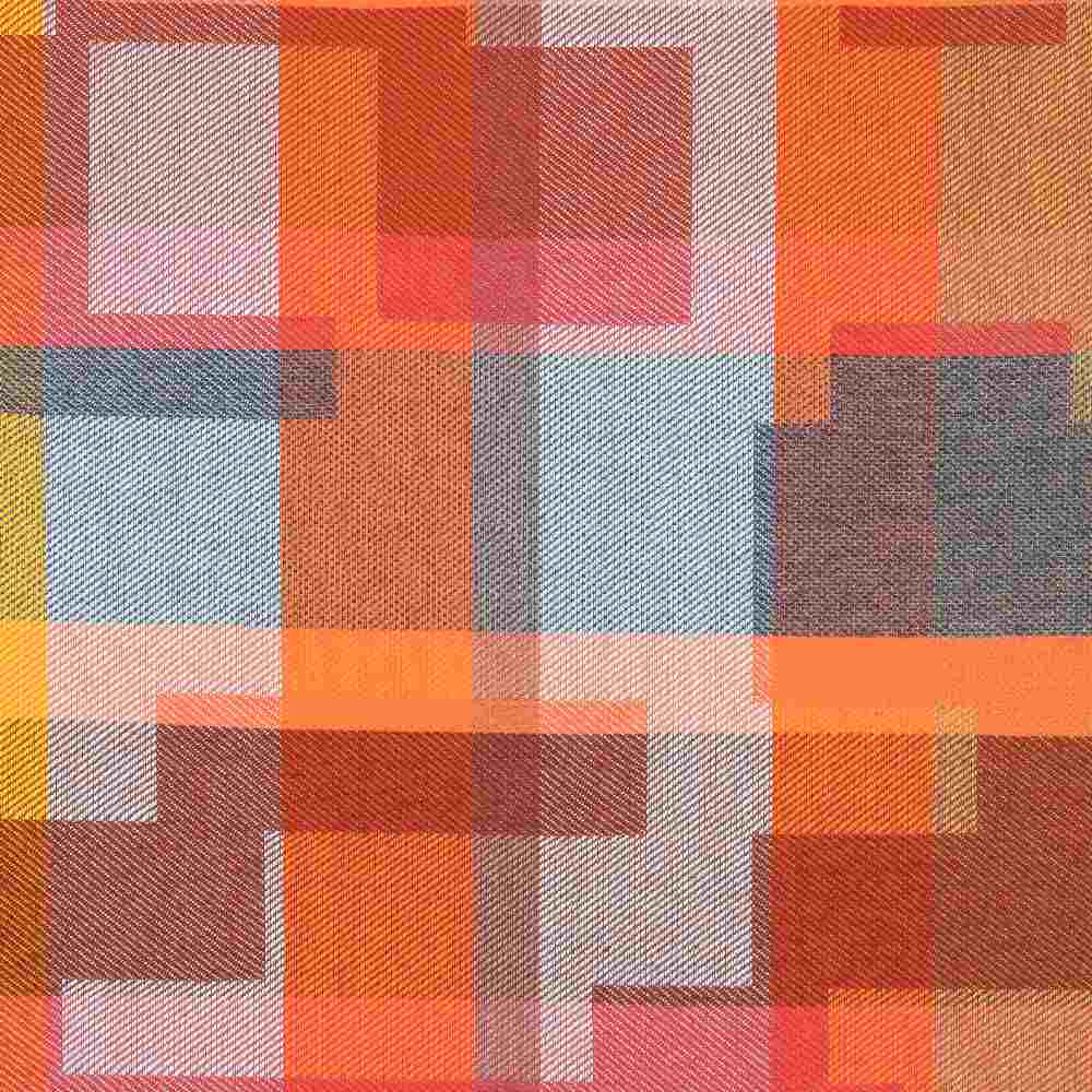 Sample of Sunbrella Vitric II Ruby 87004-0002 Transcend Collection Upholstery Fabric