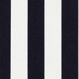 Sample of Sunbrella Yacht Stripe Navy YAC 3722 European Collection Upholstery Fabric
