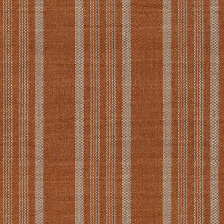 Sample of Tempotest Home Costa Terracotta 52019-8 Pillars Collection Upholstery Fabric