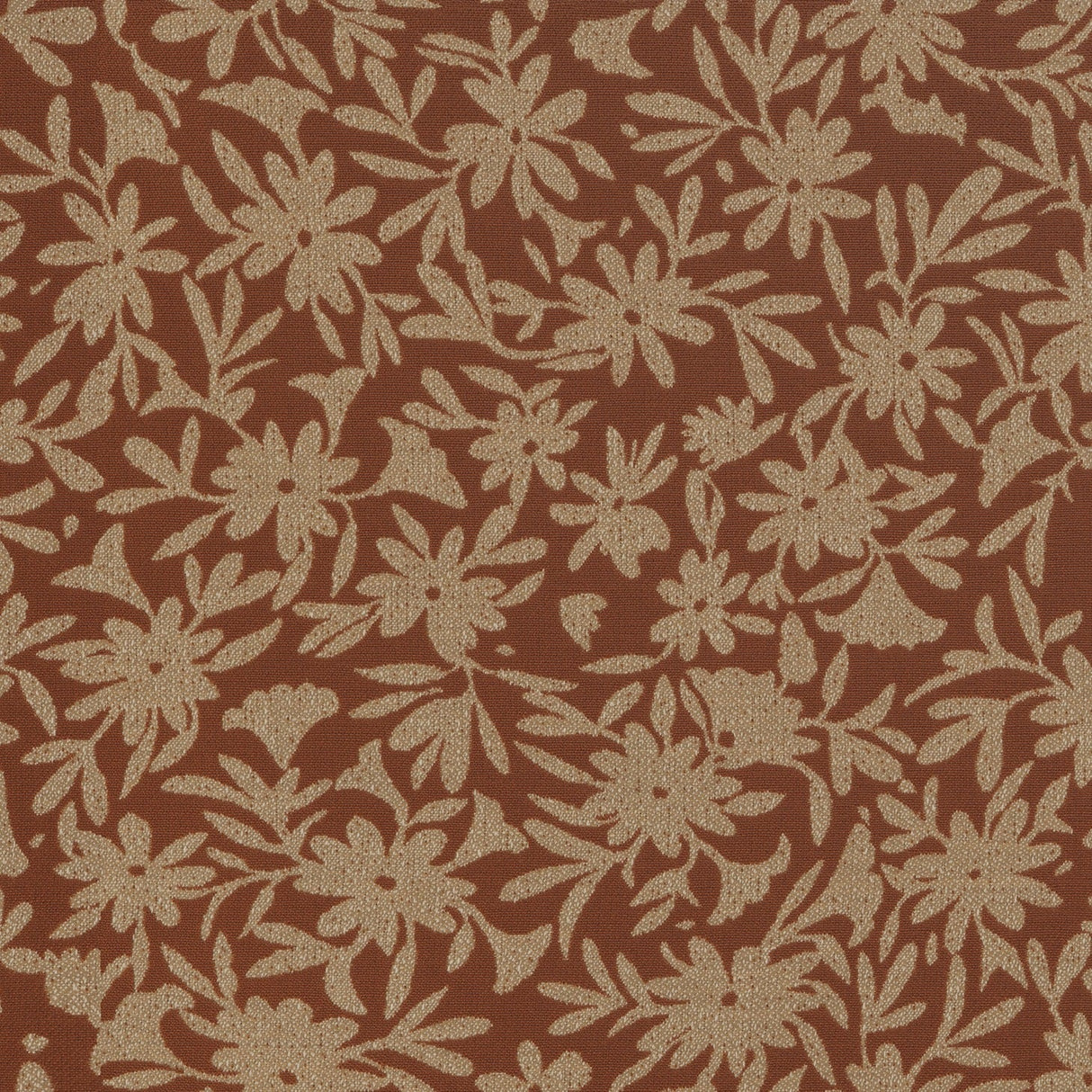 Sample of Tempotest Home Mazzo Terracotta 52006-8 Pillars Collection Upholstery Fabric