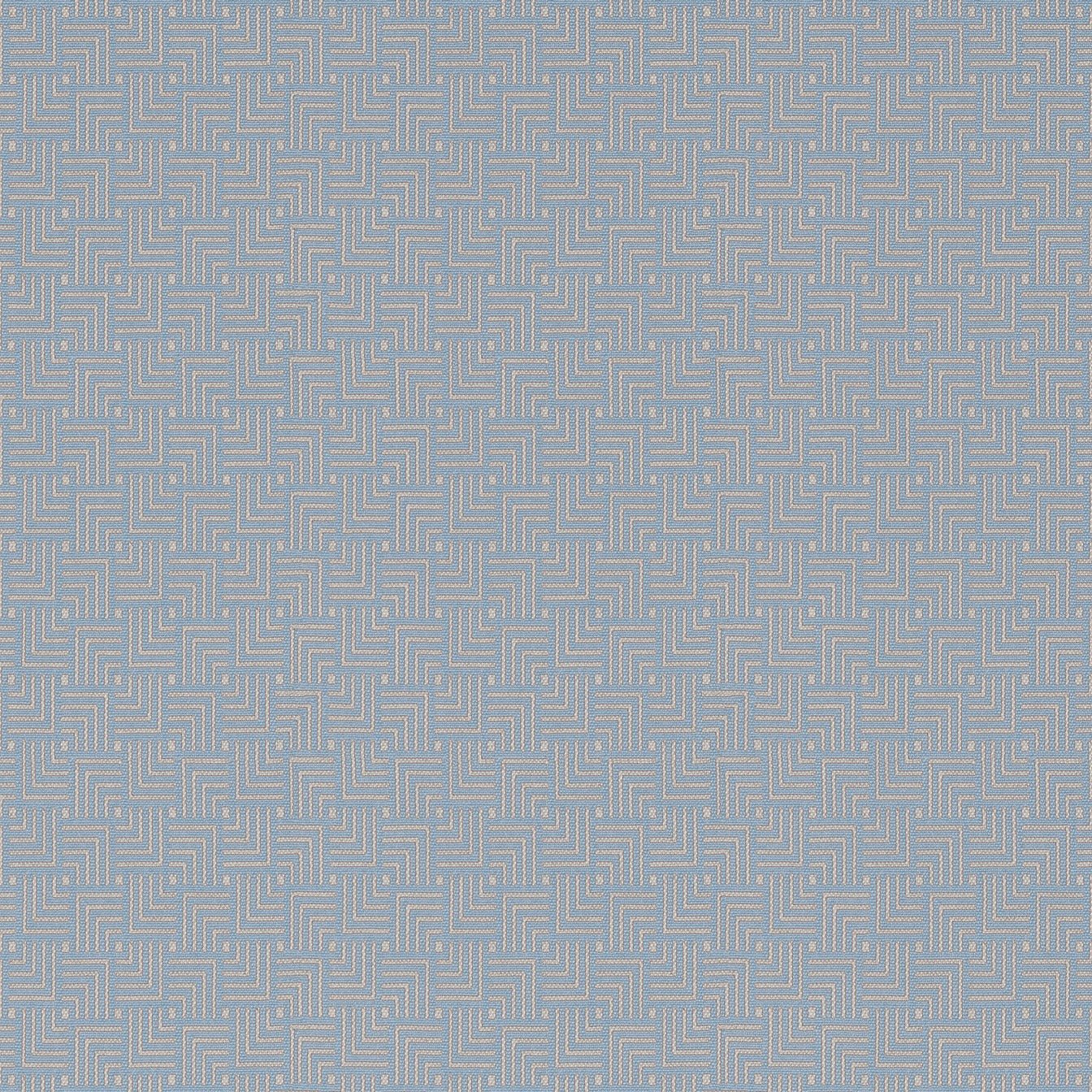 Sample of Tempotest Home Metro Celeste 52007-3 Pillars Collection Upholstery Fabric