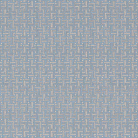 Sample of Tempotest Home Metro Celeste 52007-3 Pillars Collection Upholstery Fabric
