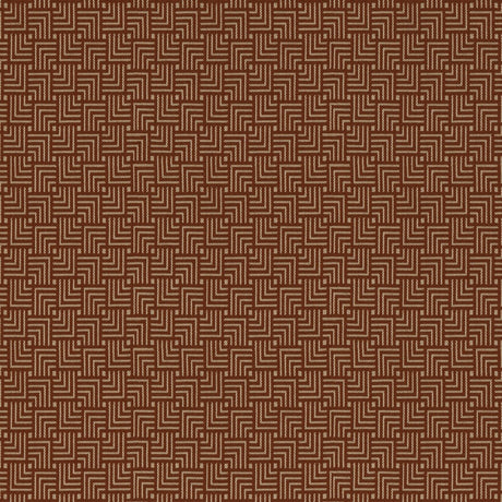 Sample of Tempotest Home Metro Terracotta 52007-8 Pillars Collection Upholstery Fabric