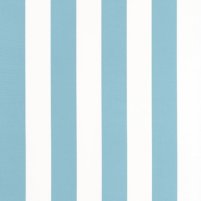 Thibaut Cabana Stripe Spa Blue W81635 Locale Collection Upholstery Fabric