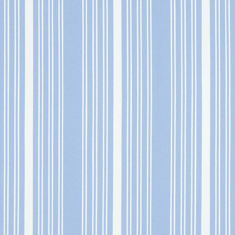 Thibaut Kaia Stripe Sky W8544 Villa Collection Upholstery Fabric
