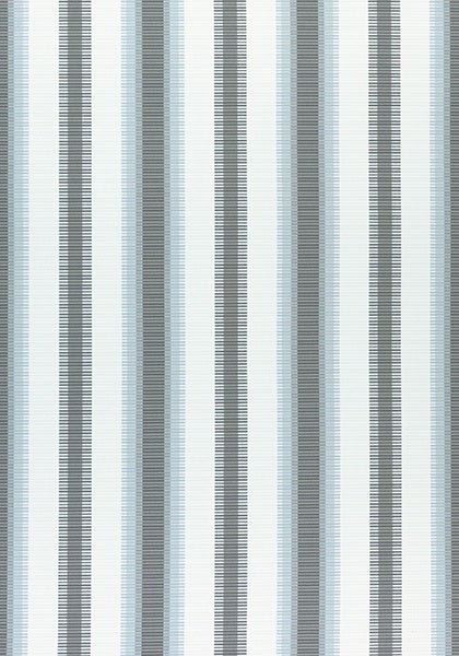 Thibaut Samba Stripe Charcoal and Mineral W74667 Festival Collection Upholstery Fabric