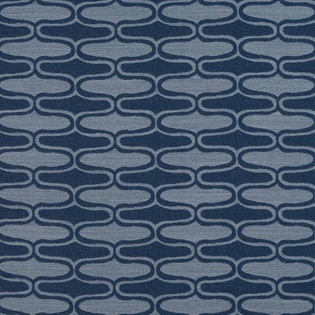 Thibaut Saraband Marine W8528 Villa Collection Upholstery Fabric