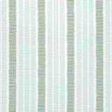 Thibaut Topsail Stripe Seafoam and Kelly Green W73517 Landmark Collection Upholstery Fabric