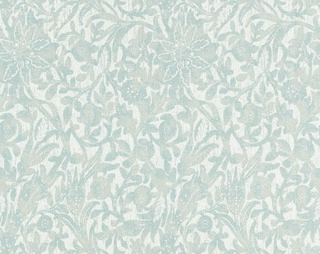 Scalamandre Bali Floral Surf SC 000227195 Isola Collection Upholstery Fabric