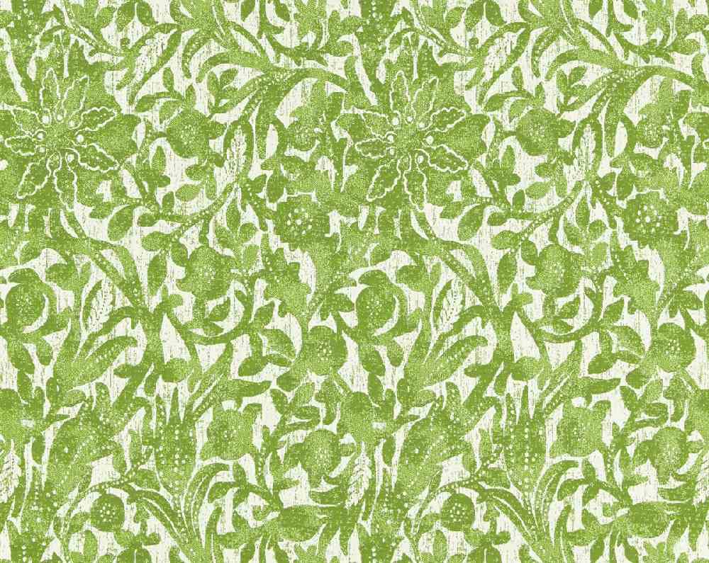 Scalamandre Bali Floral Palm SC 000427195 Isola Collection Upholstery Fabric