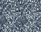 Scalamandre Bali Floral Ultramarine SC 000627195 Isola Collection Upholstery Fabric