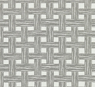 Scalamandre Bamboo Lattice Stone SC 000327059 Endless Summer Collection Upholstery Fabric