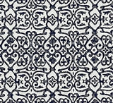 Scalamandre Kediri Indigo SC 000427057 Endless Summer Collection Upholstery Fabric